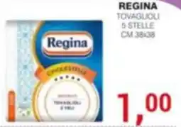 Supermercati Spesa Mia Regina tovaglioli 5 stelle offerta