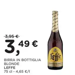 Orvea Birra in bottiglia blonde Leffe offerta