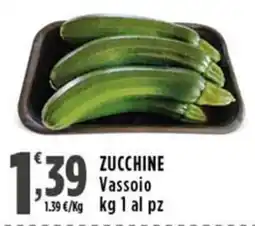 Rossotono Carrefour Zucchine Vassoio offerta