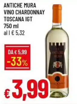 IperFamila Vino Chardonnay Le Antiche Mura offerta