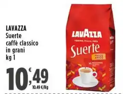 Rossotono Carrefour Lavazza Suerte caffè classico in grani offerta