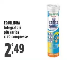 Rossotono Carrefour Equilibra Integratori più carica offerta
