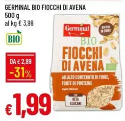 IperFamila Germinal Bio Fiocchi di Avena offerta