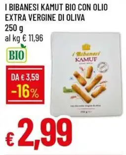 IperFamila I Bibanesti Kamut bio offerta