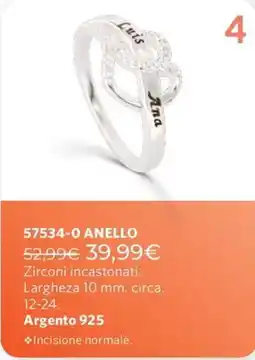 Cristian Lay Anello offerta