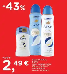 Orvea Deodorante Dove offerta