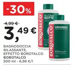 Orvea Bagnodoccia rilassante, effetto Borotalco Borotalco offerta