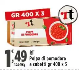 Rossotono Carrefour Polpa di pomodoro offerta