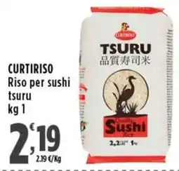 Rossotono Carrefour Riso per sushi tsuru offerta