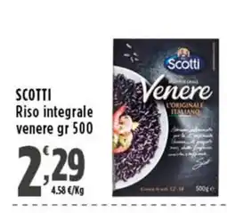 Rossotono Carrefour Scotti Riso integrale venere offerta