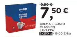 Orvea Crema e gusto classico Lavazza offerta