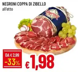 Galassia Negroni coppa di Zibello offerta