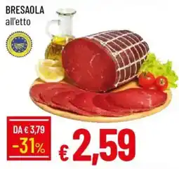 Galassia Bresaola all'etto offerta