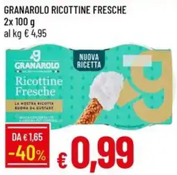 IperFamila Granarolo Ricottine Fresche offerta