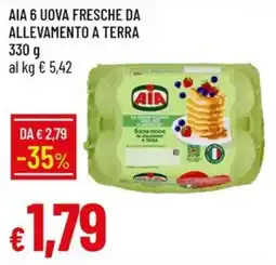 IperFamila Aia uova fresche da allevamento a terra offerta