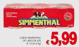 PrestoFresco Carne Simmenthal offerta