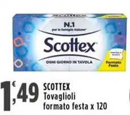Rossotono Carrefour Scottex Tovaglioli offerta