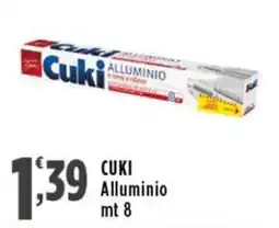 Rossotono Carrefour Cuki Alluminio offerta