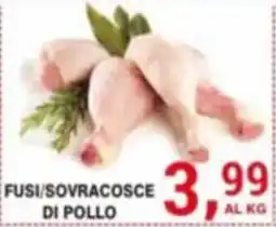 Supermercati Spesa Mia Fusi/sovracosce di pollo offerta