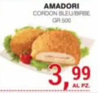 Amadori cordon bleu/birbe