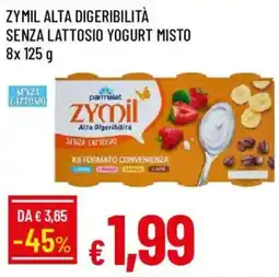 Galassia Zymil senza lattosio offerta
