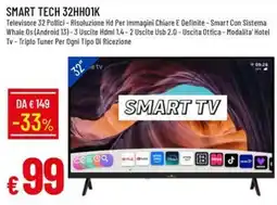 IperFamila Smart Tech Televisore 32 Pollici offerta