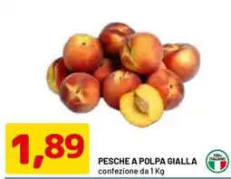 DPiù Pesche a polpa gialla offerta