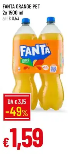 Galassia Fanta Orange PET offerta