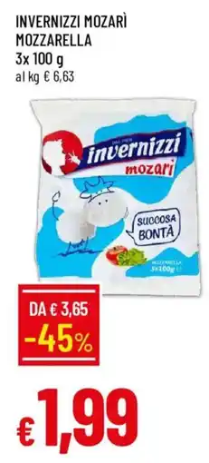 Galassia Invernizzi mozzarella offerta