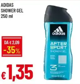 Galassia Adidas after sport shower gel offerta