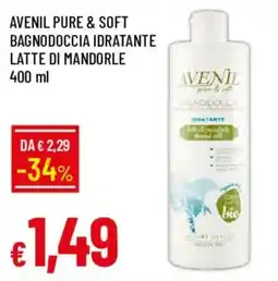Galassia Avenil pure & soft bagnodoccia idratante latte di mandorle offerta
