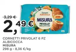 Orvea Cornetti Privolat albicocca Misura offerta