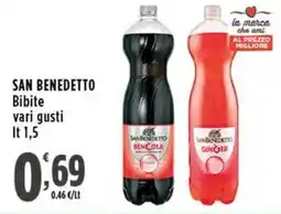 Rossotono Carrefour San Benedetto Bibite offerta