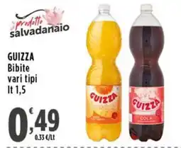Rossotono Carrefour Guizza bibite vari tipi offerta