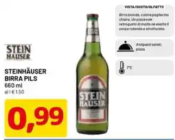 DPiù Steinhäuser birra pils offerta