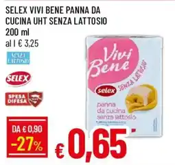 Galassia Panna da cucina senza lattosio Vivi Bene offerta
