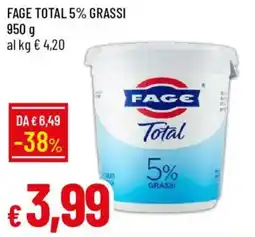 Galassia Fage Total 5% Grassi offerta