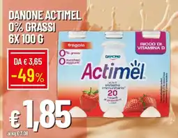 Galassia Danone Actimel offerta