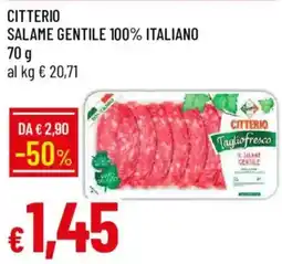 Galassia Salame Gentile Citterio offerta