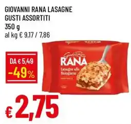 Galassia Lasagne Rana offerta