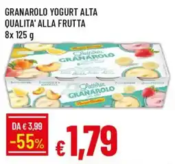 Galassia Yogurt alta qualità alla frutta Granarolo offerta