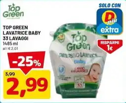 DPiù Top Green Lavatrice Baby offerta