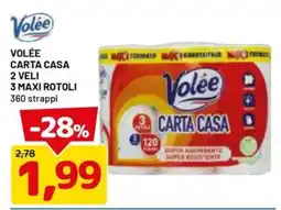 DPiù Volée carta casa offerta