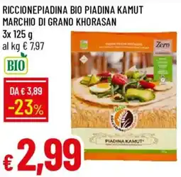 Galassia Riccione Piadina Bio Piadina Kamut offerta