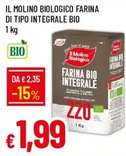 Galassia Il Molino Biologico farina bio integrale offerta