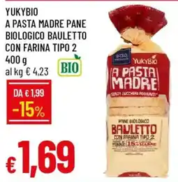 Galassia YukyBio pane biologico bauletto offerta