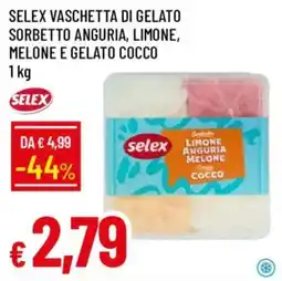 Galassia Selex vaschetta di gelato offerta