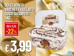 Galassia Dolci Bontà vaschetta gelato offerta