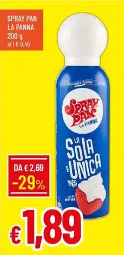 Galassia Spray Pan la panna offerta