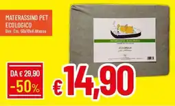 Galassia Materassino pet ecologico eco dream offerta
